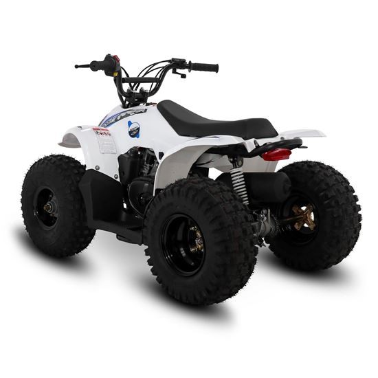 SMC Scout90 90cc Blue Kids Quad Bike - Image 6