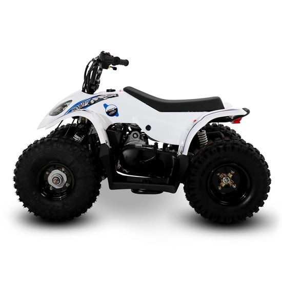 SMC Scout90 90cc Blue Kids Quad Bike - Image 7
