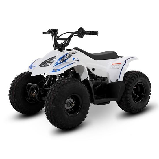SMC Scout90 90cc Blue Kids Quad Bike - Image 8