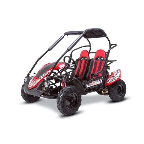 Mud Rocks GT80 Trail Blazer 200cc Red Midi Off Road Buggy - Image 8