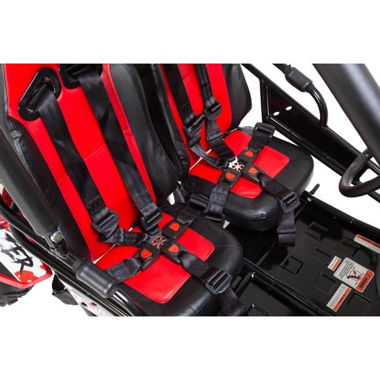 Mud Rocks GT80 Trail Blazer 200cc Red Midi Off Road Buggy - Image 11