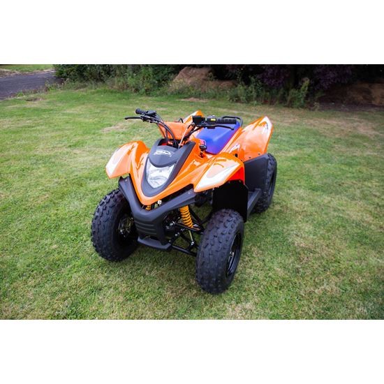 SMC Hornet100 100cc White Kids Quad Bike - Image 12