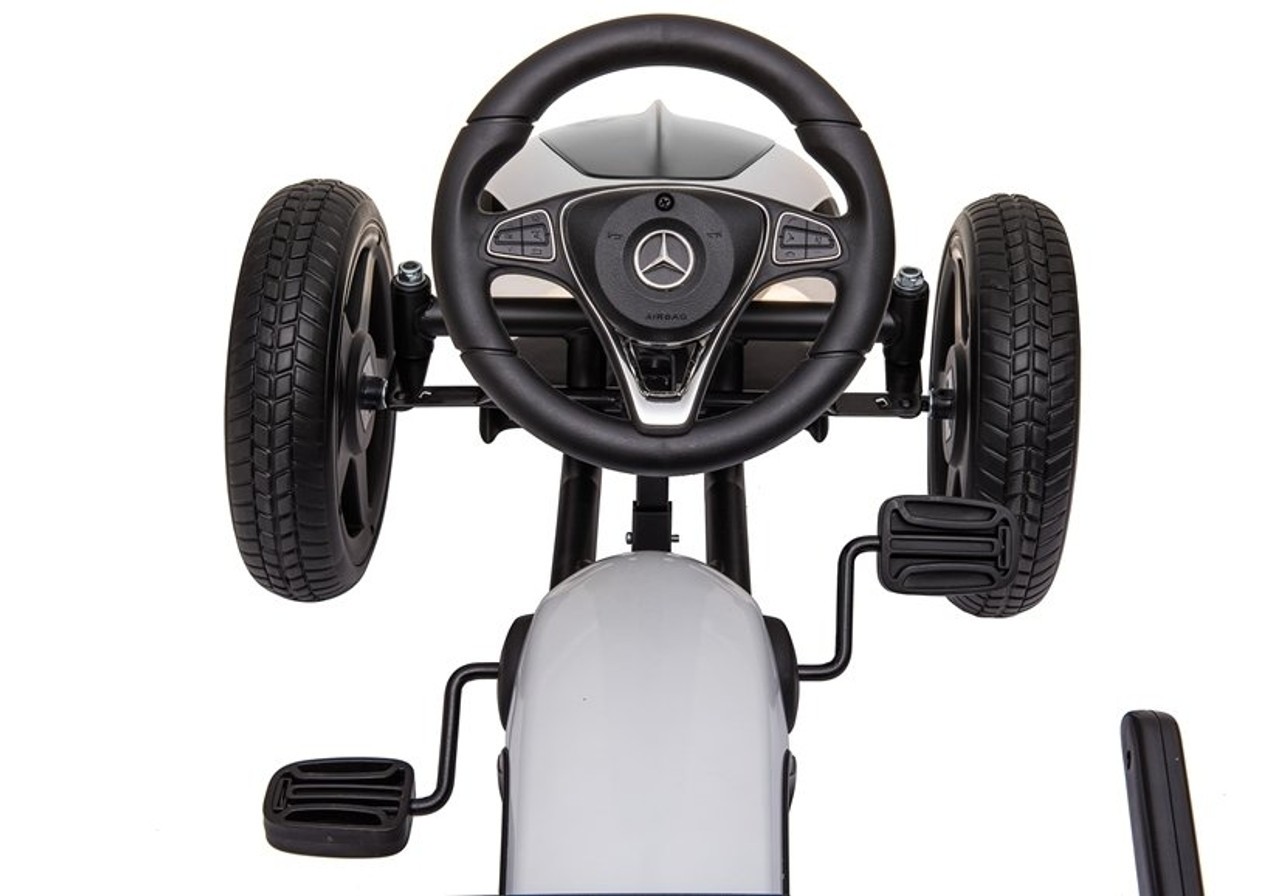 Mercedes Benz Stylish Go Kart White - Image 7