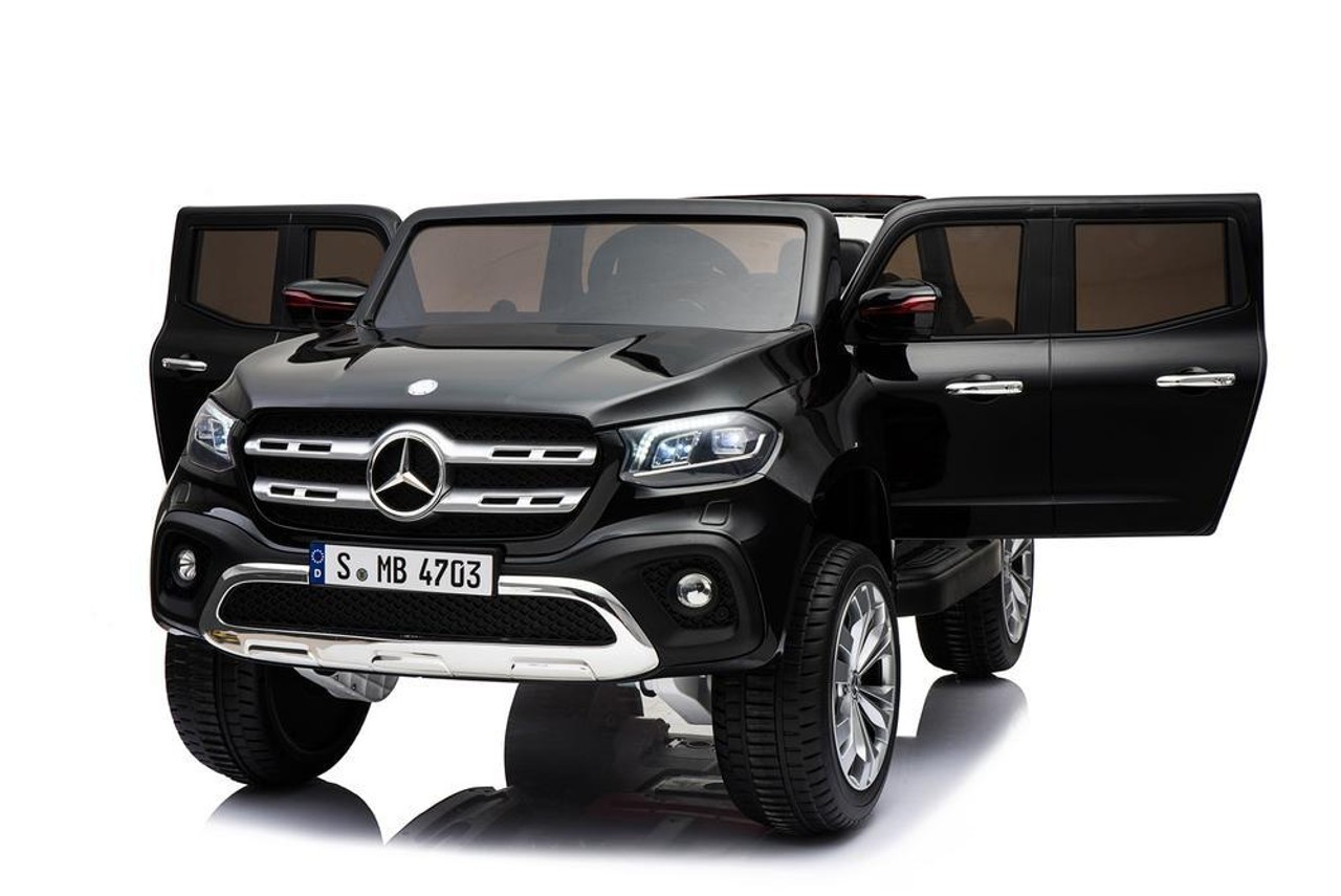 Licensed Mercedes Benz X Class 24V Electric Ride On Jeep Black - Image 4