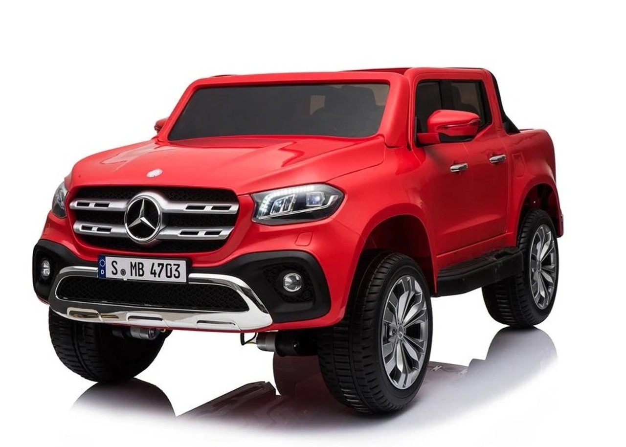 Licensed Mercedes Benz X Class 24V Electric Ride On Jeep Red - Image 4