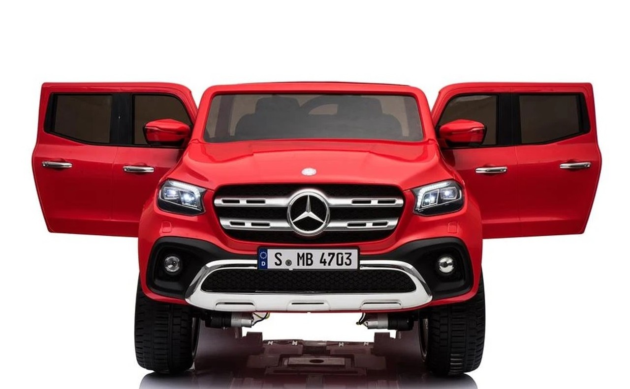 Licensed Mercedes Benz X Class 24V Electric Ride On Jeep Red - Image 8