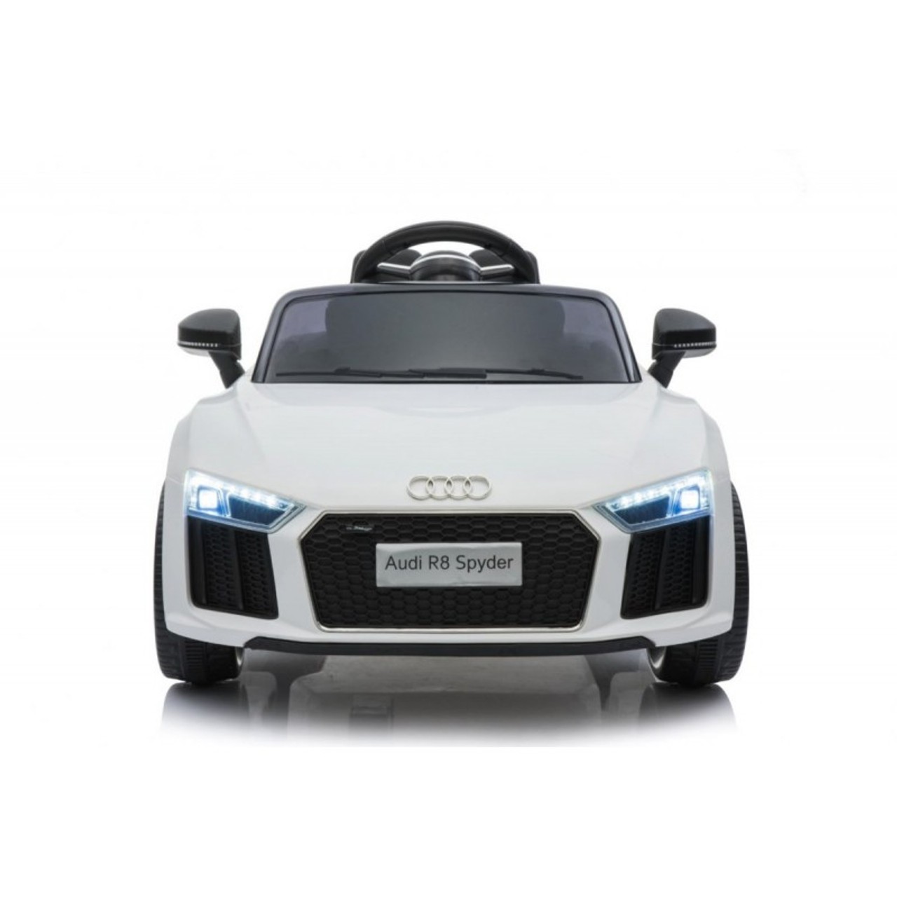 Licensed Audi R8 Spyder 12V Electric Ride On Car White